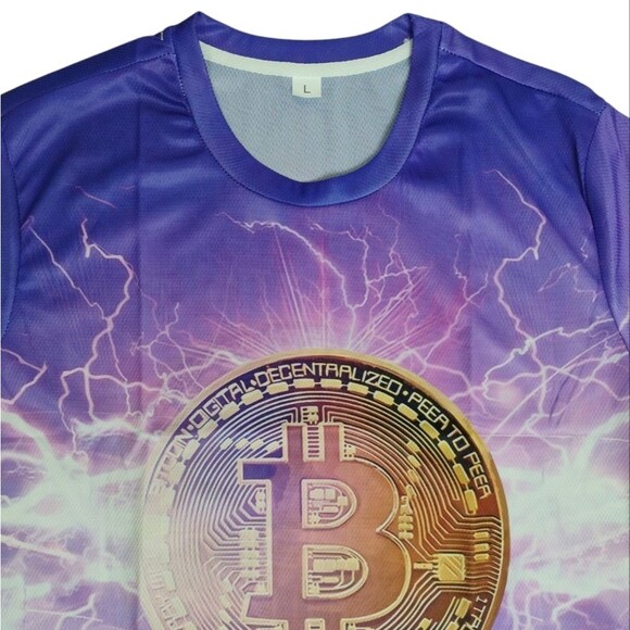 Bitcoin Shirt size Large NWT - Picture 3 of 7